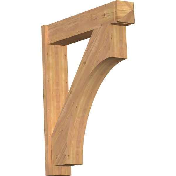 Ekena Millwork Westlake Arts & Crafts Smooth Outlooker, Western Red Cedar, 7 1/2"W x 36"D x 42"H OUT08X36X42WTL03SWR - main